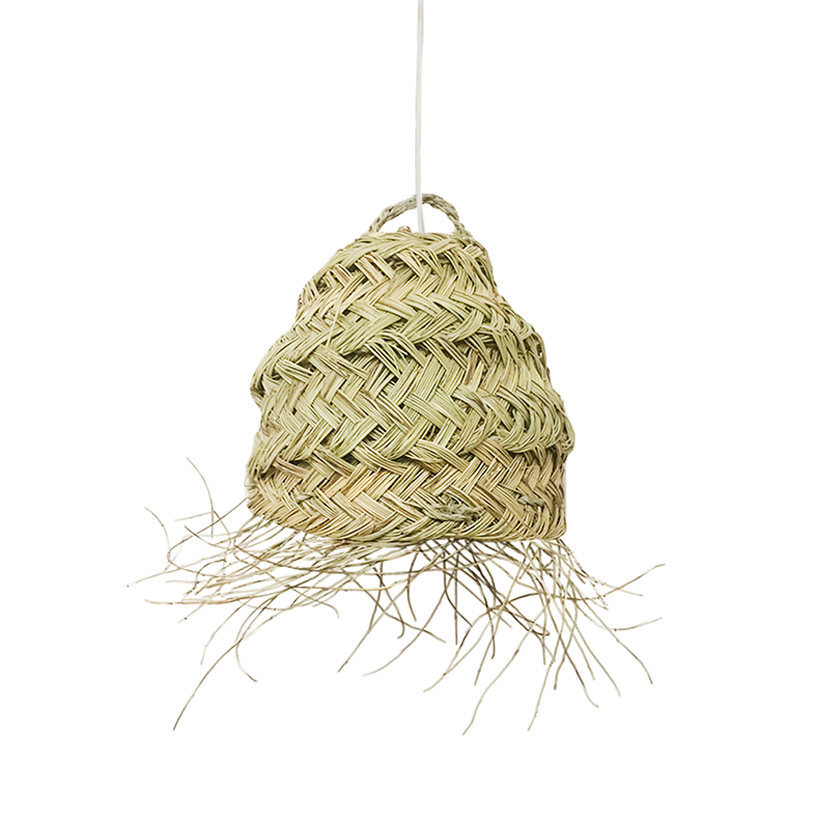 Seagrass lampshade Morocco - Small hanging lamp