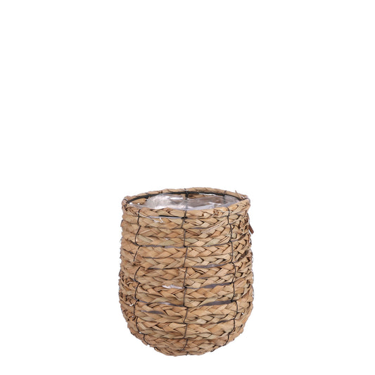 Korb für Pflanzen Avalon, H21 x Ø18 cm - Seegras
