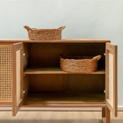Bread basket - storage basket made of water hyacinth JAWAH (2 sizes)
