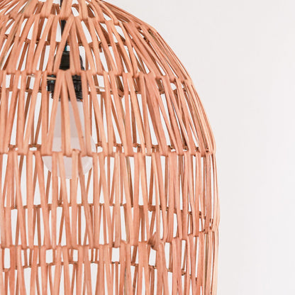 Natural rattan lampshade - MALUKA pendant light made of natural fibers (2 sizes)