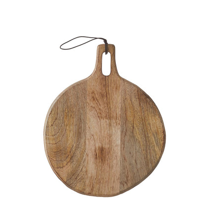 Duko serving board made of 100% FSC mango wood, round - Ø28 cm