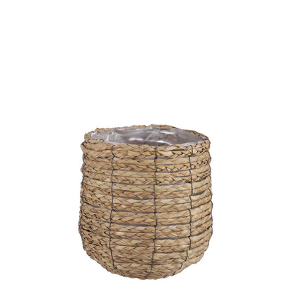 Basket for plants Avalon - H26 x Ø26 cm - seagrass