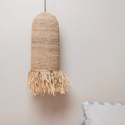 Lampshade KAWAH, raffia lamp