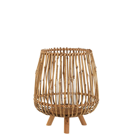Bamboo lantern - 3 legs - natural