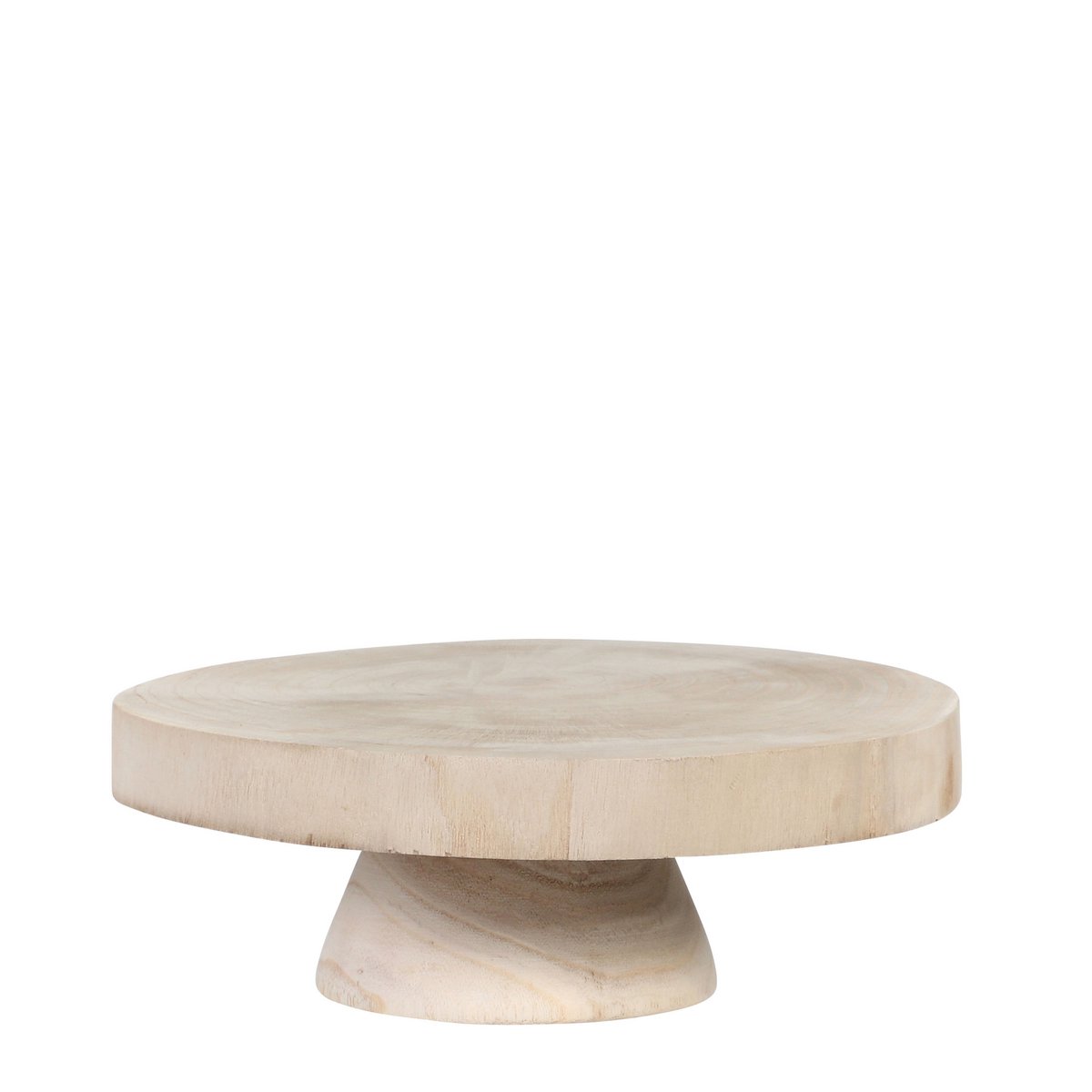 Small decorative table Pia made of wood - H10.5 x Ø30 cm