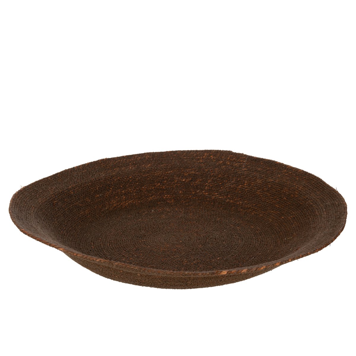 Deco Dish Marie made of seagrass, brown