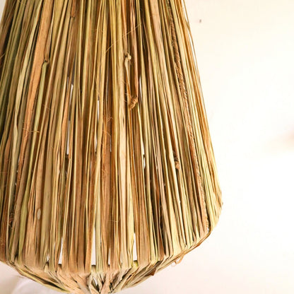 ENDAH lampshade made of raffia, pendant light