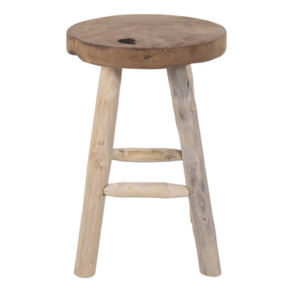 Teak stool - BADIA