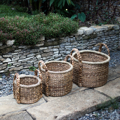 CANGGU water hyacinth storage basket (3 sizes)