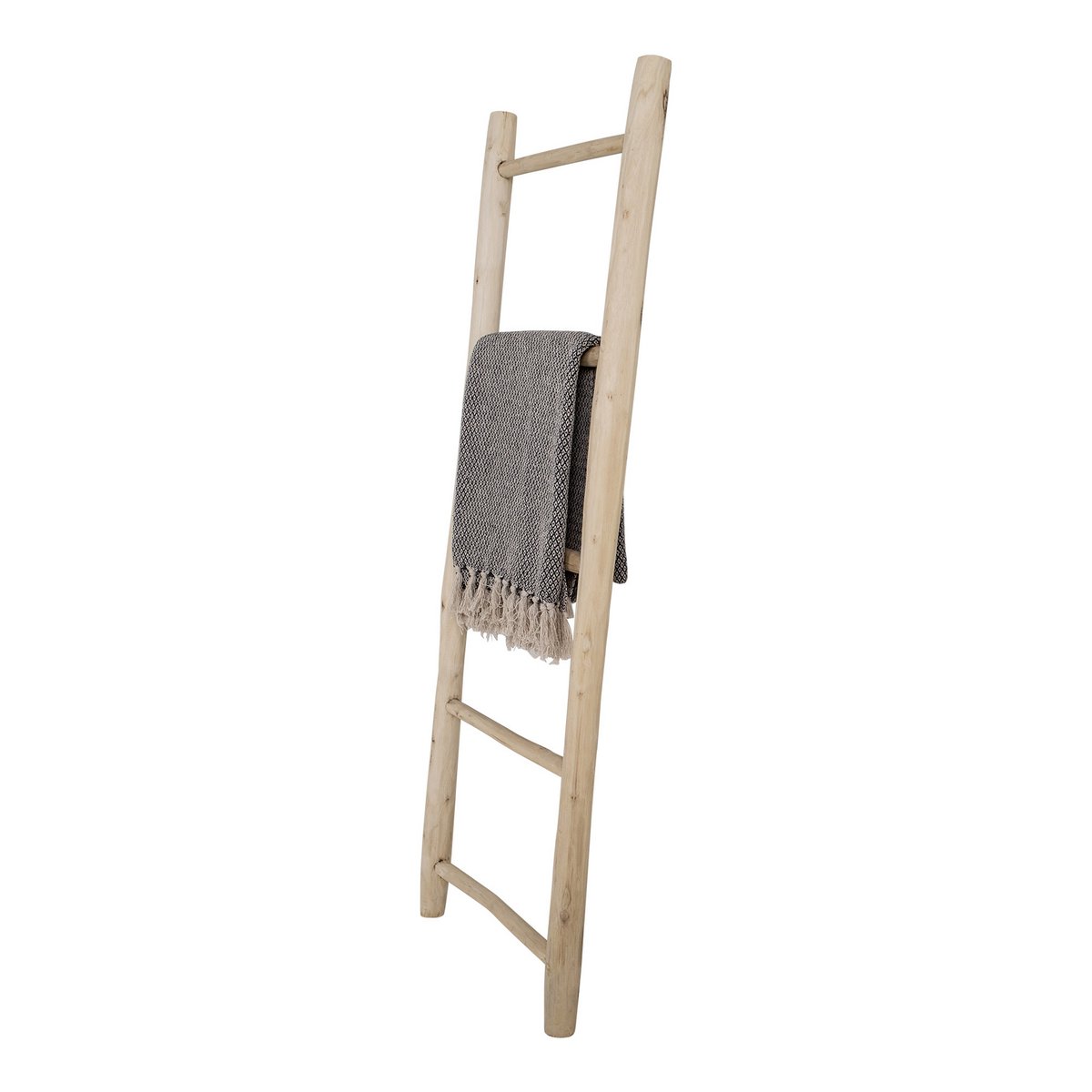 Teak ladder, decorative ladder