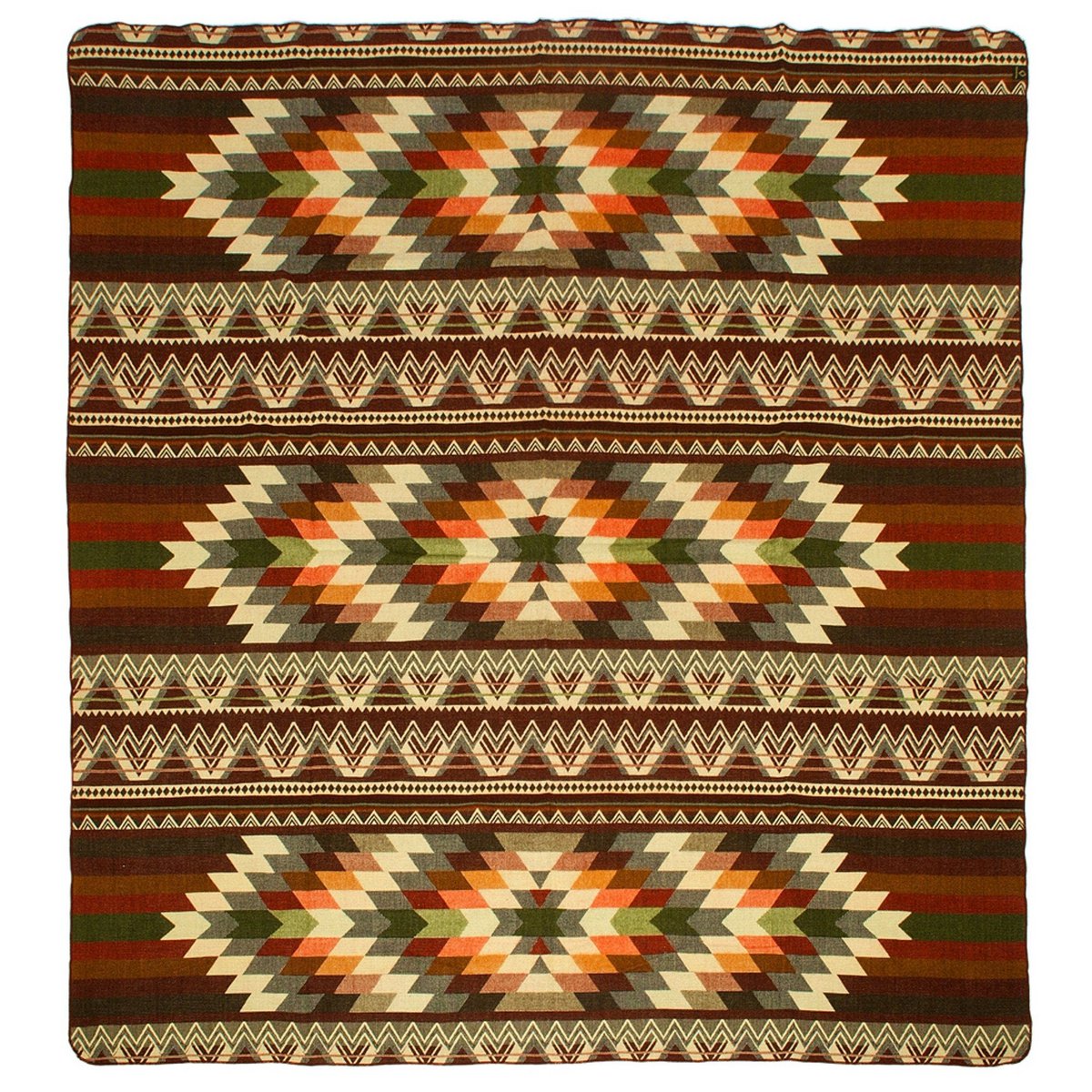 Decke aus ecuadorianischem Alpaka - Antisana Grün